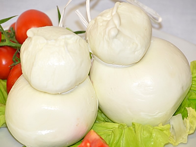 Scamorza bianca di bufala